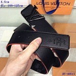 2020 Cheap Louis Vuitton 4.0 cm Width Belts # 217799, cheap LouisVuitton Belts