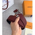 2020 Cheap Louis Vuitton 4.0 cm Width Belts # 217806