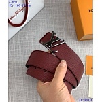 2020 Cheap Louis Vuitton 4.0 cm Width Belts # 217808, cheap LouisVuitton Belts