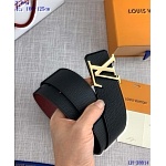 2020 Cheap Louis Vuitton 4.0 cm Width Belts # 217810