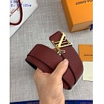 2020 Cheap Louis Vuitton 4.0 cm Width Belts # 217811