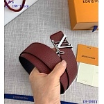 2020 Cheap Louis Vuitton 4.0 cm Width Belts # 217814, cheap LouisVuitton Belts