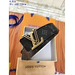 2020 Cheap Louis Vuitton 4.0 cm Width Belts # 217824
