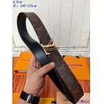 2020 Cheap Louis Vuitton 4.0 cm Width Belts # 217828, cheap LouisVuitton Belts