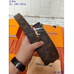 2020 Cheap Louis Vuitton 4.0 cm Width Belts # 217829, cheap LouisVuitton Belts