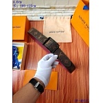 2020 Cheap Louis Vuitton 4.0 cm Width Belts # 217832, cheap LouisVuitton Belts