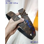 2020 Cheap Louis Vuitton 4.0 cm Width Belts # 217834, cheap LouisVuitton Belts