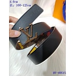 2020 Cheap Louis Vuitton 4.0 cm Width Belts # 217834, cheap LouisVuitton Belts