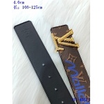 2020 Cheap Louis Vuitton 4.0 cm Width Belts # 217836, cheap LouisVuitton Belts