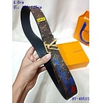 2020 Cheap Louis Vuitton 4.0 cm Width Belts # 217836, cheap LouisVuitton Belts
