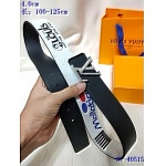 2020 Cheap Louis Vuitton 4.0 cm Width Belts # 217837, cheap LouisVuitton Belts