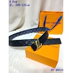 2020 Cheap Louis Vuitton 4.0 cm Width Belts # 217839, cheap LouisVuitton Belts