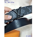 2020 Cheap Louis Vuitton 4.0 cm Width Belts # 217842, cheap LouisVuitton Belts