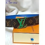 2020 Cheap Louis Vuitton 4.0 cm Width Belts # 217844, cheap LouisVuitton Belts