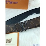 2020 Cheap Louis Vuitton 4.0 cm Width Belts # 217850, cheap LouisVuitton Belts