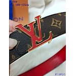 2020 Cheap Louis Vuitton 4.0 cm Width Belts # 217852, cheap LouisVuitton Belts
