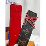 2020 Cheap Louis Vuitton 4.0 cm Width Belts # 217852, cheap LouisVuitton Belts