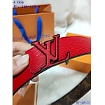 2020 Cheap Louis Vuitton 4.0 cm Width Belts # 217853, cheap LouisVuitton Belts