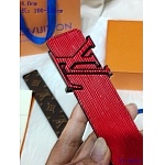 2020 Cheap Louis Vuitton 4.0 cm Width Belts # 217853, cheap LouisVuitton Belts
