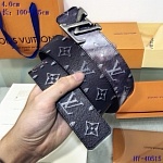 2020 Cheap Louis Vuitton 4.0 cm Width Belts # 217854, cheap LouisVuitton Belts