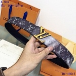 2020 Cheap Louis Vuitton 4.0 cm Width Belts # 217855, cheap LouisVuitton Belts