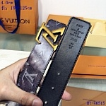 2020 Cheap Louis Vuitton 4.0 cm Width Belts # 217855, cheap LouisVuitton Belts