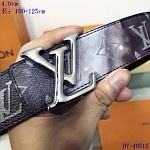 2020 Cheap Louis Vuitton 4.0 cm Width Belts # 217856, cheap LouisVuitton Belts