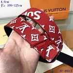2020 Cheap Louis Vuitton 4.0 cm Width Belts # 217858, cheap LouisVuitton Belts