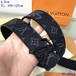 2020 Cheap Louis Vuitton 4.0 cm Width Belts # 217859, cheap LouisVuitton Belts