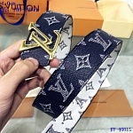2020 Cheap Louis Vuitton 4.0 cm Width Belts # 217864, cheap LouisVuitton Belts