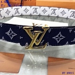 2020 Cheap Louis Vuitton 4.0 cm Width Belts # 217864, cheap LouisVuitton Belts