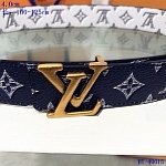 2020 Cheap Louis Vuitton 4.0 cm Width Belts # 217865, cheap LouisVuitton Belts