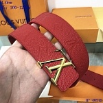 2020 Cheap Louis Vuitton 4.0 cm Width Belts # 217867, cheap LouisVuitton Belts