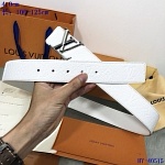 2020 Cheap Louis Vuitton 4.0 cm Width Belts # 217868, cheap LouisVuitton Belts