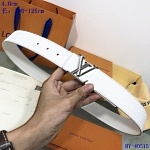 2020 Cheap Louis Vuitton 4.0 cm Width Belts # 217868, cheap LouisVuitton Belts