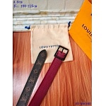 2020 Cheap Louis Vuitton 4.0 cm Width Belts # 217869, cheap LouisVuitton Belts