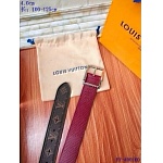 2020 Cheap Louis Vuitton 4.0 cm Width Belts # 217870, cheap LouisVuitton Belts