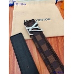 2020 Cheap Louis Vuitton 4.0 cm Width Belts # 217871, cheap LouisVuitton Belts