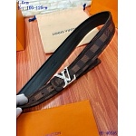 2020 Cheap Louis Vuitton 4.0 cm Width Belts # 217871, cheap LouisVuitton Belts