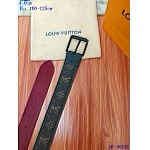 2020 Cheap Louis Vuitton 4.0 cm Width Belts # 217872, cheap LouisVuitton Belts