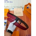 2020 Cheap Louis Vuitton 4.0 cm Width Belts # 217872, cheap LouisVuitton Belts