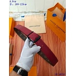 2020 Cheap Louis Vuitton 4.0 cm Width Belts # 217872, cheap LouisVuitton Belts