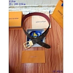 2020 Cheap Louis Vuitton 4.0 cm Width Belts # 217874, cheap LouisVuitton Belts