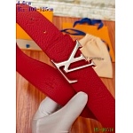 2020 Cheap Louis Vuitton 4.0 cm Width Belts # 217890, cheap LouisVuitton Belts
