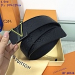 2020 Cheap Louis Vuitton 4.0 cm Width Belts # 217896, cheap LouisVuitton Belts