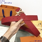 2020 Cheap Louis Vuitton 4.0 cm Width Belts # 217897