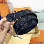 2020 Cheap Louis Vuitton 4.0 cm Width Belts # 217900, cheap LouisVuitton Belts