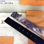 2020 Cheap Louis Vuitton 4.0 cm Width Belts # 217901, cheap LouisVuitton Belts
