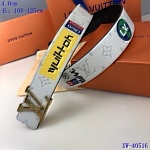 2020 Cheap Louis Vuitton 4.0 cm Width Belts # 217903