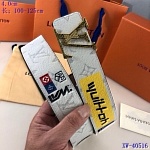 2020 Cheap Louis Vuitton 4.0 cm Width Belts # 217903, cheap LouisVuitton Belts